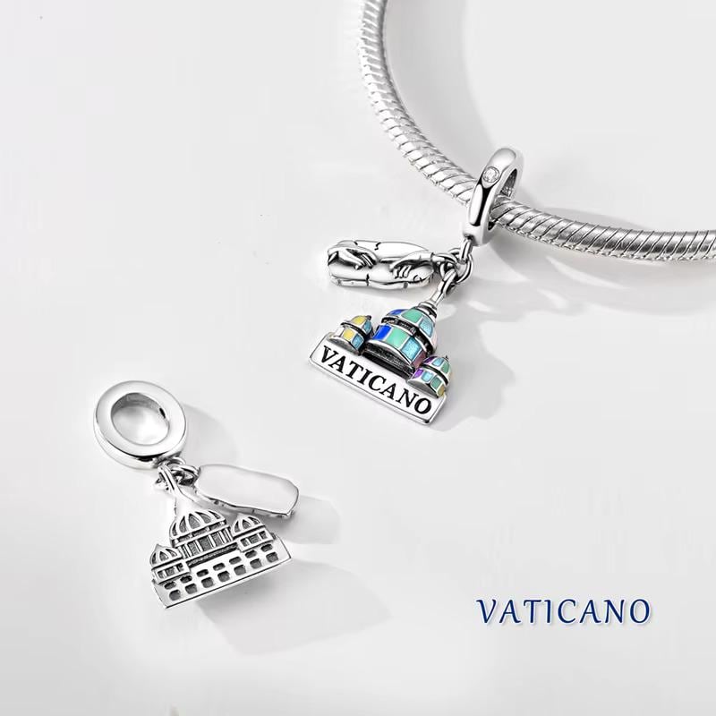 Vatican charm detail view