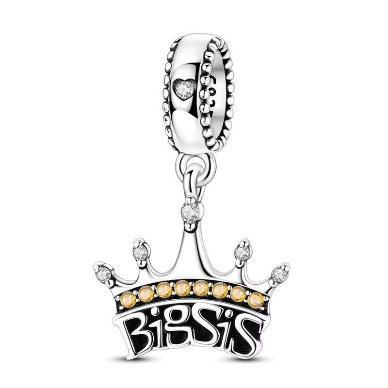 Big Sister 925 sterling silver charm