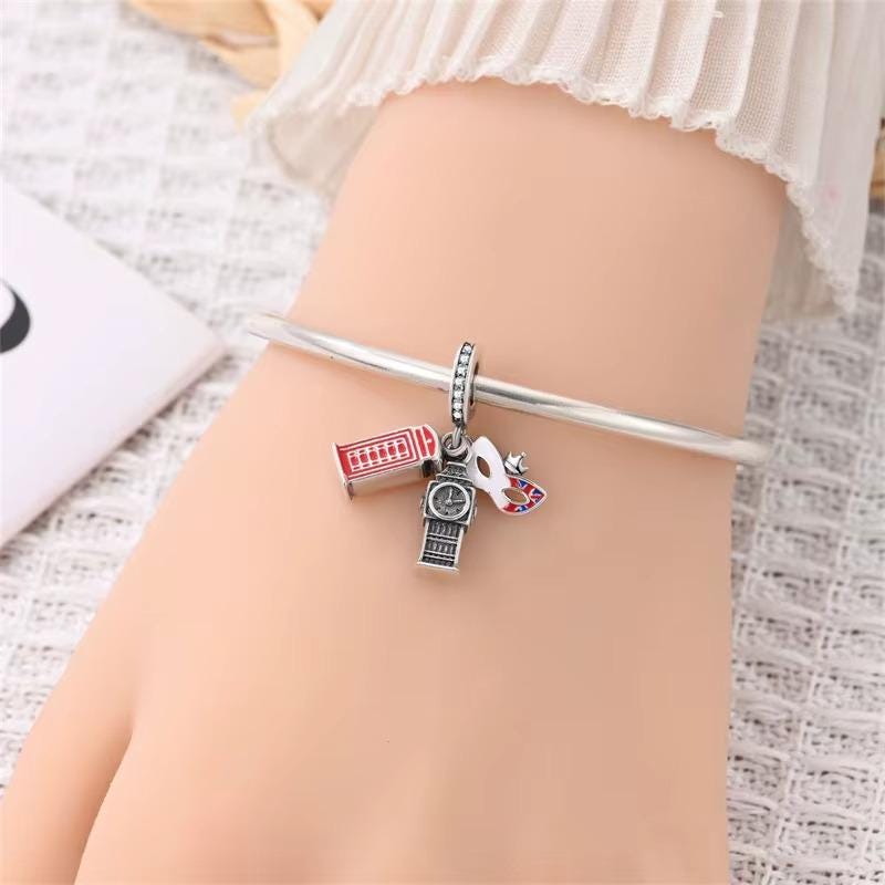 London Icons sterling silver charm view 5