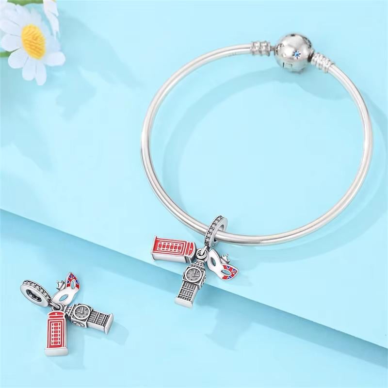 London Icons sterling silver charm view 7