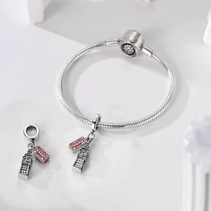 Big Ben sterling silver charm view 6