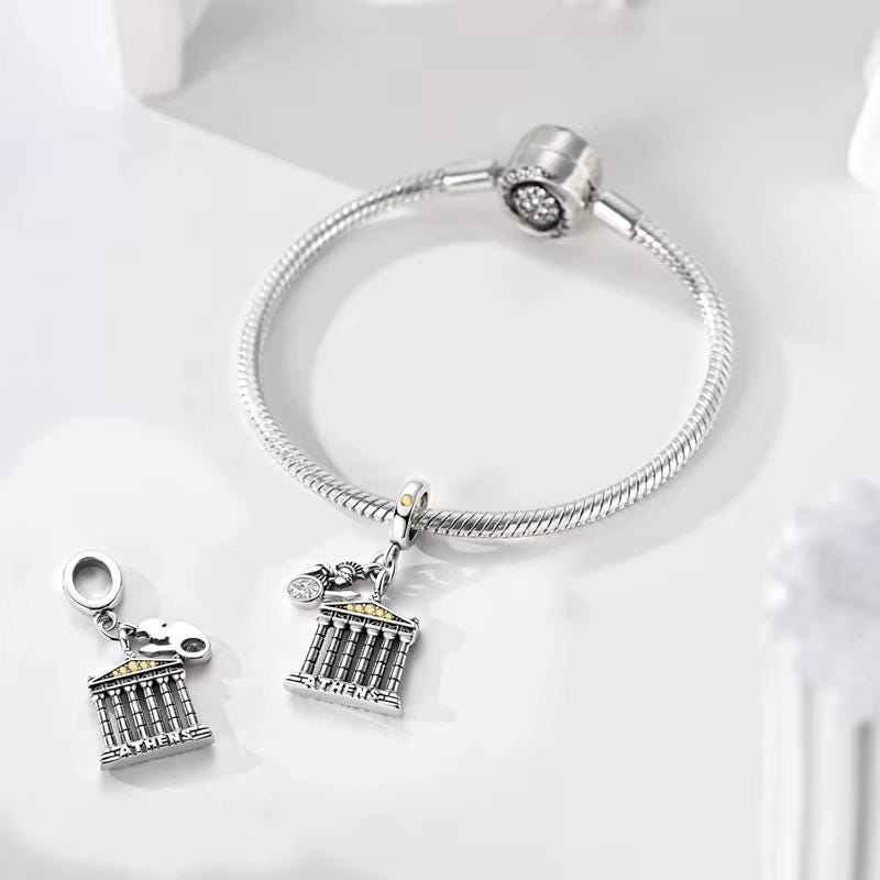 Athens sterling silver charm view 5