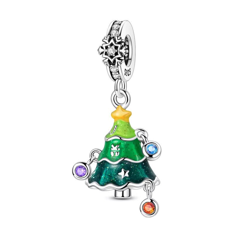 Christmas Tree 925 sterling silver charm