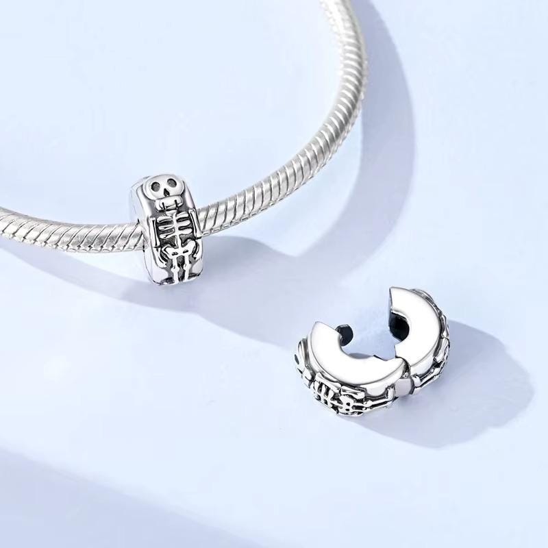 Skeleton charm detail view