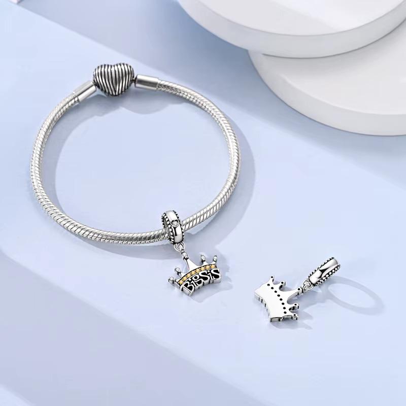 Big Sister sterling silver charm view 7