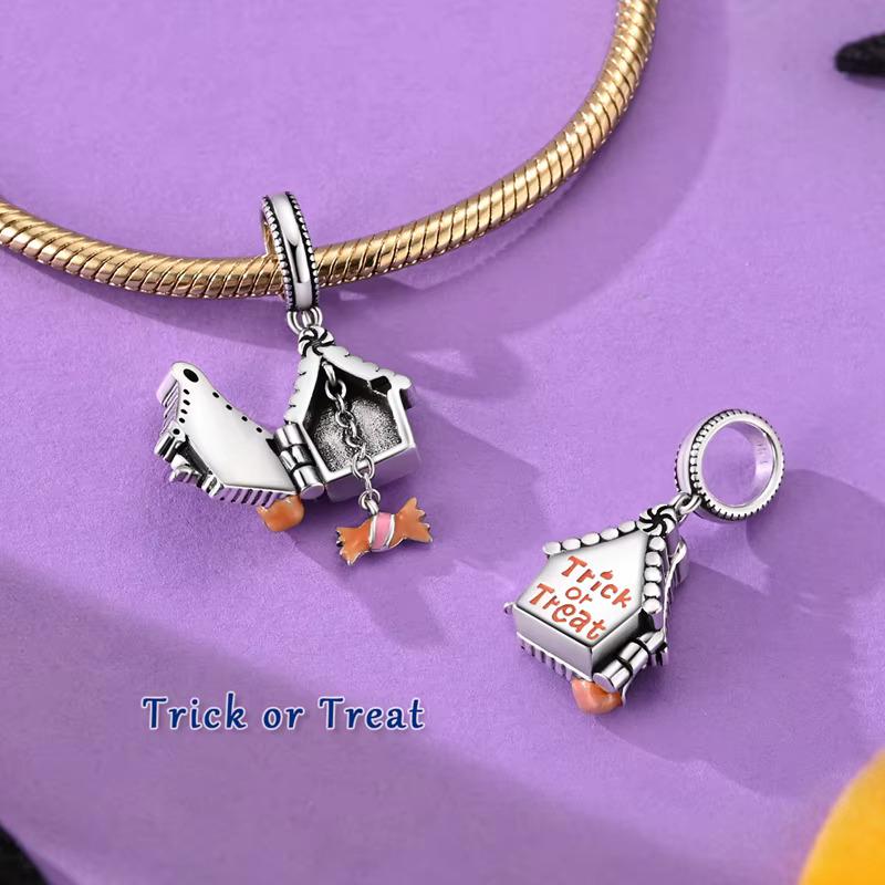 Haunted House charm detail view