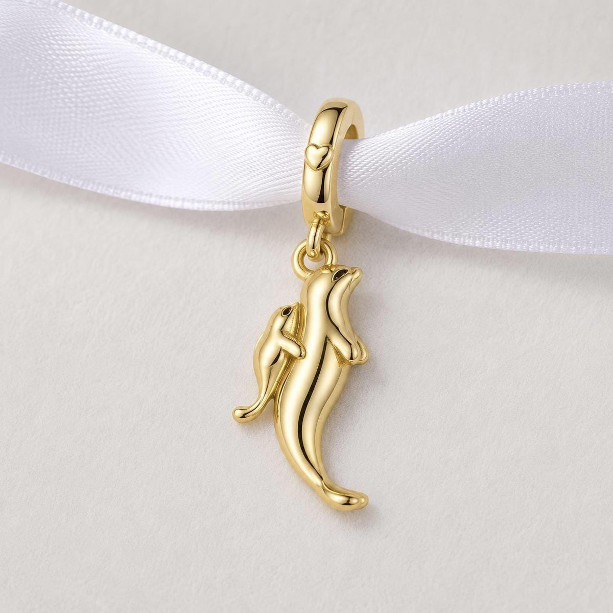 Seal sterling silver charm alternate view