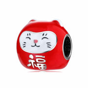 Japanese Fortune Cat Charm