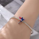 Jester Clown Heart Charm