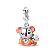 Koala Love & Baby Hug Dangle Charm