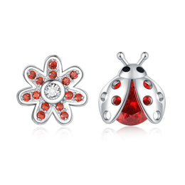 Ladybug and Blossom Sparkle Studs