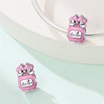 Le Parfum Pink Perfume Bottle Charm