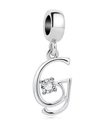 Elegant Crystal Letter A~Z Alphabet Charm