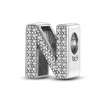 Sparkling Letter A~Z Alphabet Charm