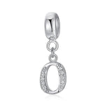 Elegant Cursive Letter A~Z Alphabet Charm