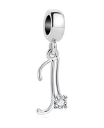 Elegant Crystal Letter A~Z Alphabet Charm