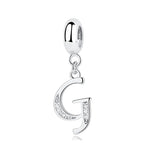 Elegant Cursive Letter A~Z Alphabet Charm