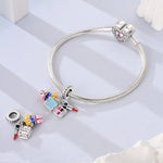 Lipstick, Compact, & Makeup Brush Charm