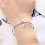 Love Letter and Feather Quill Dangle Charm