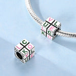 Love Luck Letter Cube Charm