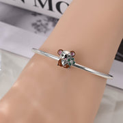 Lucky Koala with Shamrock Charm