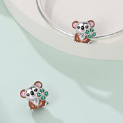 Lucky Koala with Shamrock Charm