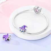 Luminous Wizzard Kitten Charm