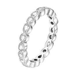 Marquise & Round Diamond Eternity Ring