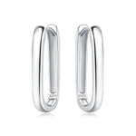 Minimalist Sleek Hoop Earrings