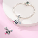 Mirror, Brush & Comb Makeup Essentials Charm