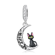 Moonlit Cat Dangle Charm