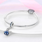 Ocean Blue Crab Dangle Charm