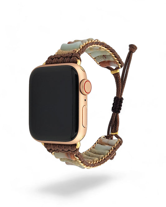 Ocean Jasper Inlay Apple Watch Band