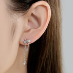 Ocean Star Pearl Drop Earrings