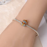 Owl Charm with Scarf and Beanie