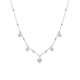 Letoton Moissanite Drop Necklace