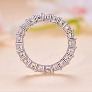 Letoton Moissanite Eternity Band
