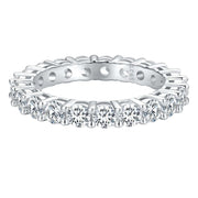 Letoton Moissanite Eternity Band