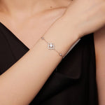 Letoton Moissanite Flower Bracelet