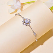 Letoton Moissanite Flower Bracelet