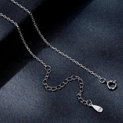 Letoton Moissanite Solitaire Necklace