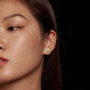 Letoton Moissanite Stud Earrings