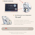 Letoton Three-Stone Moissanite Ring