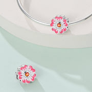 Pink Flower Charm
