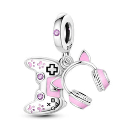 Pink Gaming Charm