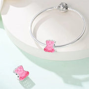 Pink Gummy Bear Charm