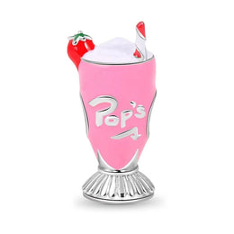 Pink Milkshake Charm