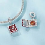 Pizza Time Box Dangle Charm