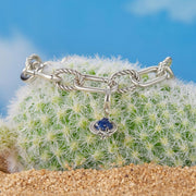 Planet & Airplane Dangle Charm