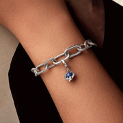 Planet & Airplane Dangle Charm